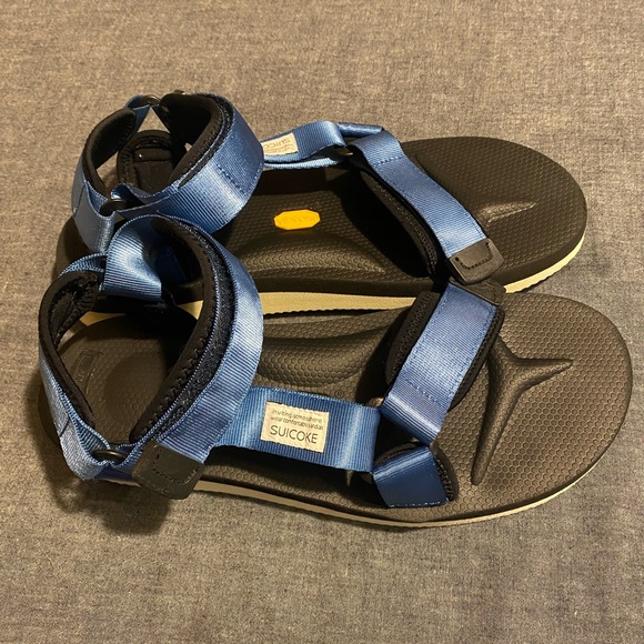 Suicoke Navy Depa-Cab Sandals - Picture 2 of 5